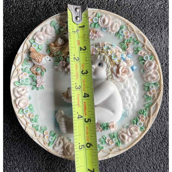 Heavens Little Helper Plate 1995 Dreamsicles Sculptural Special Friends 2846B - Picture 9 of 14